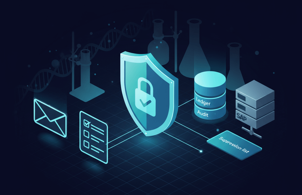 AWS-based consent and identity governance for marketing data