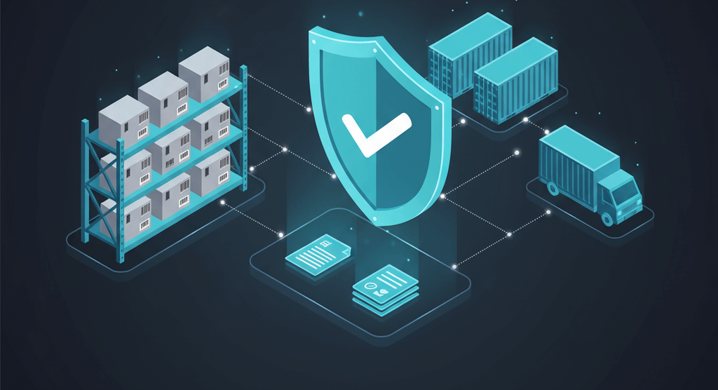 Healthcare supply chain with compliant shipping and traceability